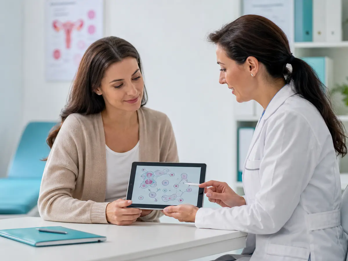 Hartă educațională care separă rezultatele citologice Babeș-Papanicolau de diagnosticele histologice CIN